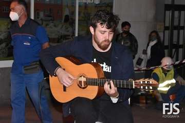 Telde da la bienvenida a la Navidad con el encendido de la decoración callejera/TA y Francisco Javier Santana.